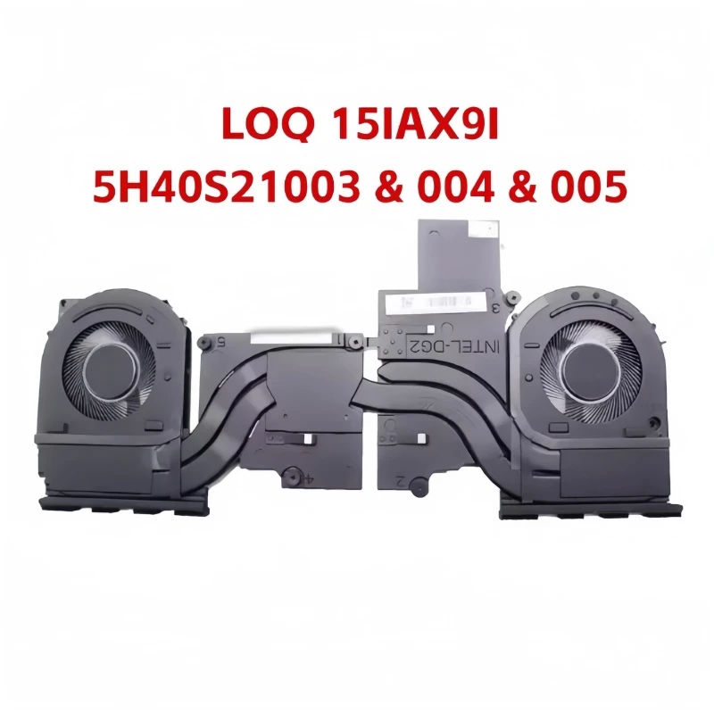 Cooling Fan Heatsink For Lenovo LOQ 15IAX9I 83FQ 5H40S21003 5H40S21004
Cooling Fan Heatsink For Lenovo LOQ 15IAX9I 83FQ 5H40S21003 5H40S21004