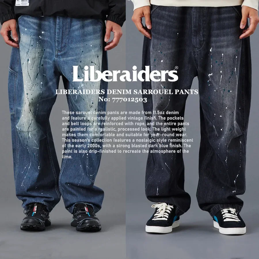 LIBXXXXDERS 11.5oz Nostalgic Style Saluel Vintage Street Jeans
LIBXXXXDERS 11.5oz Nostalgic Style Saluel Vintage Street Jeans