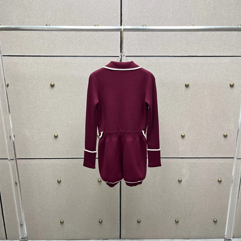 Вязаный комбинезон с цветными блоками и воротником для женщин, минималистичный элегантный комбинезон с длинными рукавами и воротником, весна 2026, новинка Y2k
Вязаный комбинезон с цветными блоками и воротником для женщин, минималистичный элегантный комбинезон с длинными рукавами и воротником, весна 2026, новинка Y2k