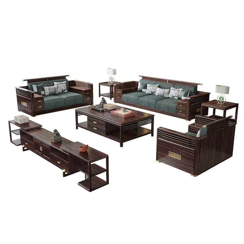 For New Chinese-style ebony sofa combination modern light luxury living room full set of large-scale high-end villa furniture
For New Chinese-style ebony sofa combination modern light luxury living room full set of large-scale high-end villa furniture