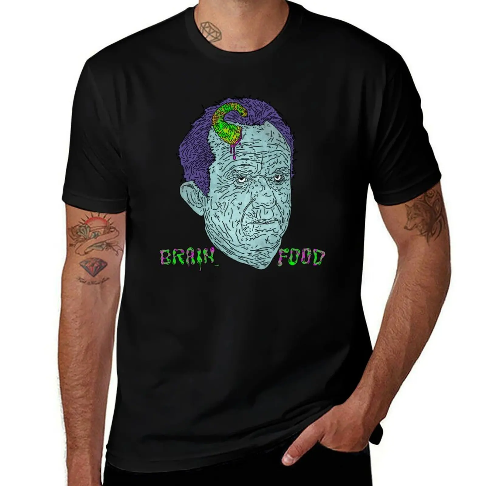 Brain Food T-Shirt luxury designer Aesthetic clothing Luxury man Louboutins plain black t shirts men
Brain Food T-Shirt luxury designer Aesthetic clothing Luxury man Louboutins plain black t shirts men