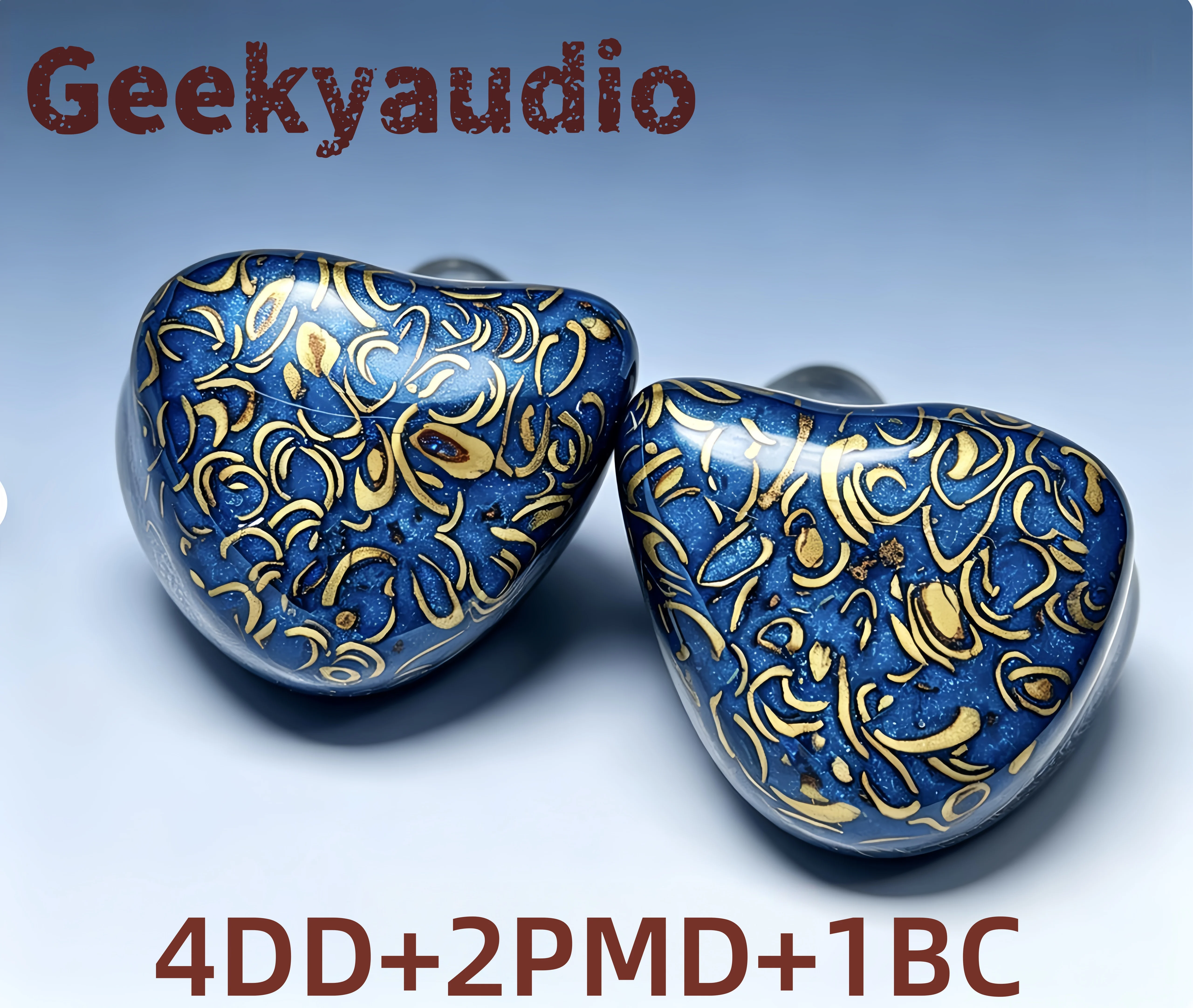 Geekyaudio 4DD+2PMD+1BC IEM Hybrid Earphones Hifi Headphones in Ear Monitors Earbuds Planar Driver Wired Earbuds 2pin IEMs
Geekyaudio 4DD+2PMD+1BC IEM Hybrid Earphones Hifi Headphones in Ear Monitors Earbuds Planar Driver Wired Earbuds 2pin IEMs
