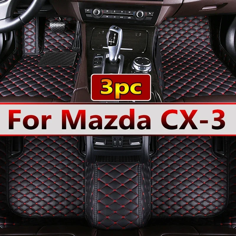 Автомобильные коврики для Mazda CX-3 CX3 DK 2016 ~ 2022, кожаный роскошный коврик, защитный ковер, набор для домашних животных, автомобильные аксессуары для интерьера
Автомобильные коврики для Mazda CX-3 CX3 DK 2016 ~ 2022, кожаный роскошный коврик, защитный ковер, набор для домашних животных, автомобильные аксессуары для интерьера