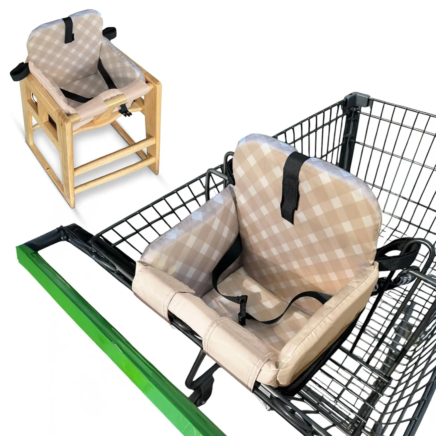 Shopping Cart Seat Cover for Baby, High Chair & Grocery Seat Protector, Padded Covers for Restaurant Seats, Machine Washable
Shopping Cart Seat Cover for Baby, High Chair & Grocery Seat Protector, Padded Covers for Restaurant Seats, Machine Washable