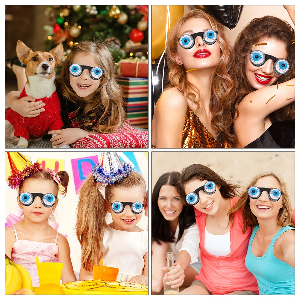 5Pcs Creepy Eyeball Glasses Halloween Costume Party Supplies Scary Eyewear Halloween Eyeball Glasses Cosplay Decorative Mask
5Pcs Creepy Eyeball Glasses Halloween Costume Party Supplies Scary Eyewear Halloween Eyeball Glasses Cosplay Decorative Mask