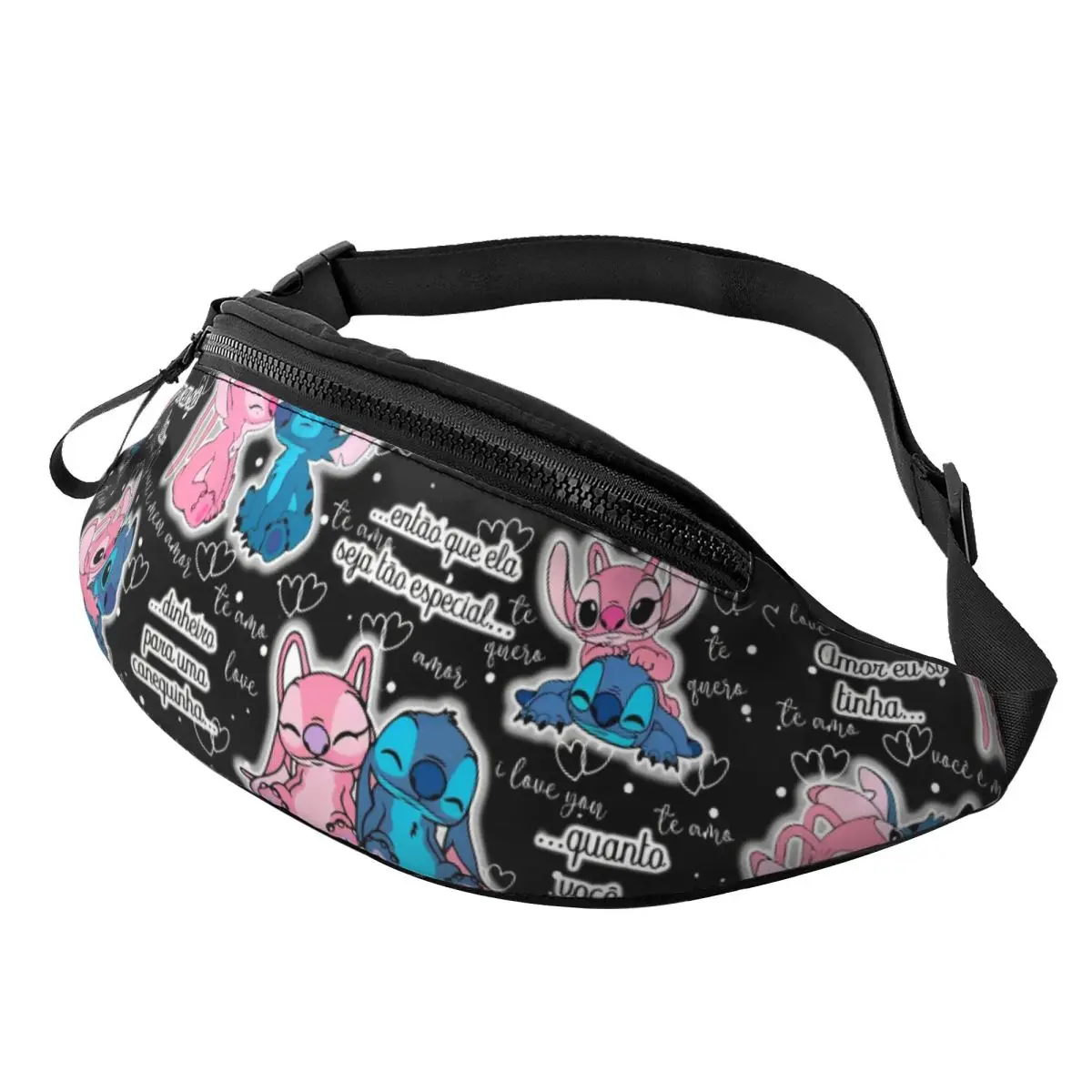 Lilo Stitch Angel Love Crossbody Sling Bag Small Chest Bag Shoulder Backpack Daypack for Hiking Outdoor Cycling Bookbag 
Lilo Stitch Angel Love Crossbody Sling Bag Small Chest Bag Shoulder Backpack Daypack for Hiking Outdoor Cycling Bookbag