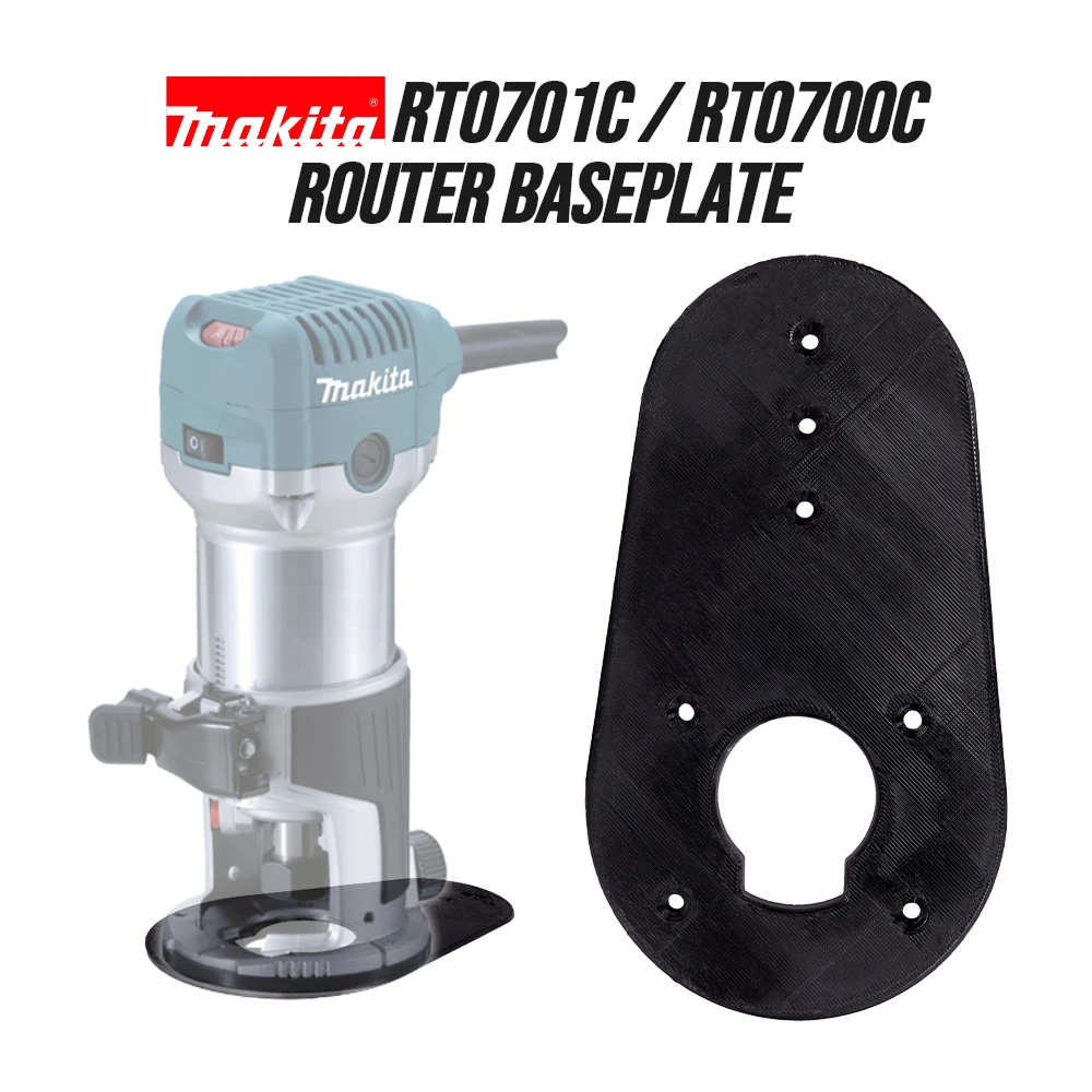 for Makita RT0701C Router Baseplate Compatible with RT0700C Circular Saw Table Router Base Plate Makita RT0701C Baseplate
for Makita RT0701C Router Baseplate Compatible with RT0700C Circular Saw Table Router Base Plate Makita RT0701C Baseplate