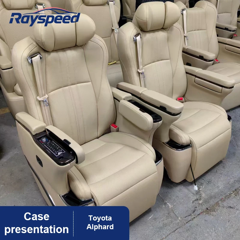 Seat Conversion for Alphard & Similar MPVs - Premium Leather Seats with Heated/Ventilated & Power Adjustment
Seat Conversion for Alphard & Similar MPVs - Premium Leather Seats with Heated/Ventilated & Power Adjustment