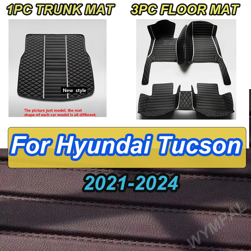 LUXURY Car Floor Mats For Hyundai Tucson NX4 2024 2023 2022 2021 Auto Interiors Accessories Foot Rugs Products Automobiles Cover
LUXURY Car Floor Mats For Hyundai Tucson NX4 2024 2023 2022 2021 Auto Interiors Accessories Foot Rugs Products Automobiles Cover