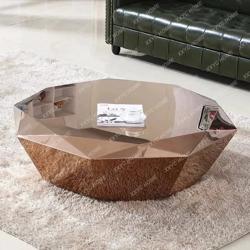 T Modern Simple Villa Hotel Light Luxury Living Room Bedroom Coffee Table Light Luxury Living Room Diamond Stainless Ste
T Modern Simple Villa Hotel Light Luxury Living Room Bedroom Coffee Table Light Luxury Living Room Diamond Stainless Ste