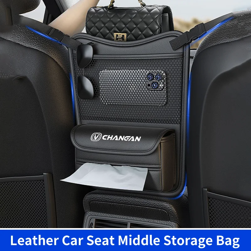 Car Seat Middle Hanger Storage Bag Leather Handbag Holder Between Seats Organizer Pockets for Changan CS35 alsvi CS55 CS75 CS85
Car Seat Middle Hanger Storage Bag Leather Handbag Holder Between Seats Organizer Pockets for Changan CS35 alsvi CS55 CS75 CS85