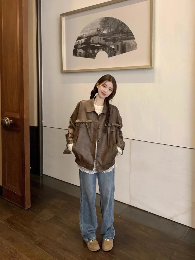 Байкерские куртки Женская куртка с воздушным капюшоном Бархатная елочка с рукавами «летучая мышь» Городской вечер Уличный стиль Теплая эластичная женская куртка
Байкерские куртки Женская куртка с воздушным капюшоном Бархатная елочка с рукавами «летучая мышь» Городской вечер Уличный стиль Теплая эластичная женская куртка