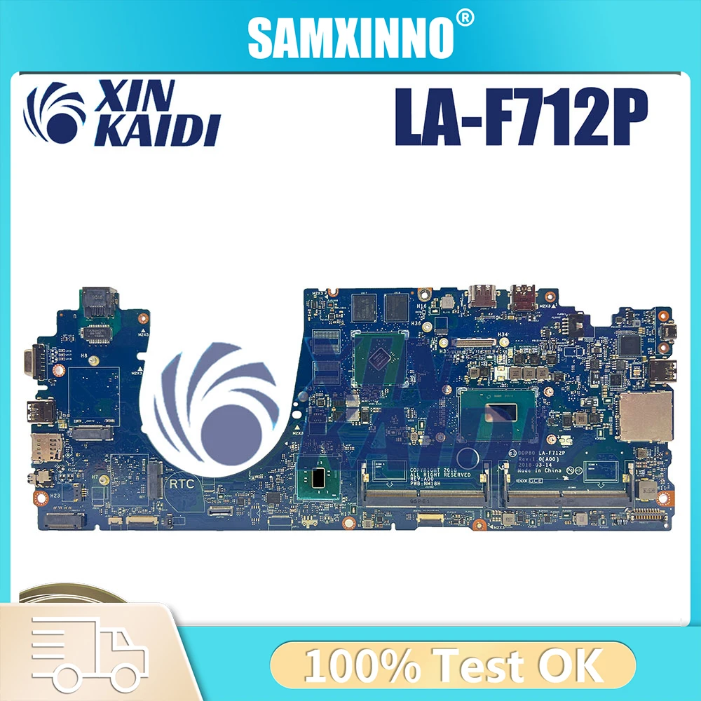 Материнская плата для ноутбука Dell Latitude 15 5591 3530 LA-F711P DDP80 0H2V6K 0DMR52 04MVFR 084F85 00H37N I5 I7
Материнская плата для ноутбука Dell Latitude 15 5591 3530 LA-F711P DDP80 0H2V6K 0DMR52 04MVFR 084F85 00H37N I5 I7
