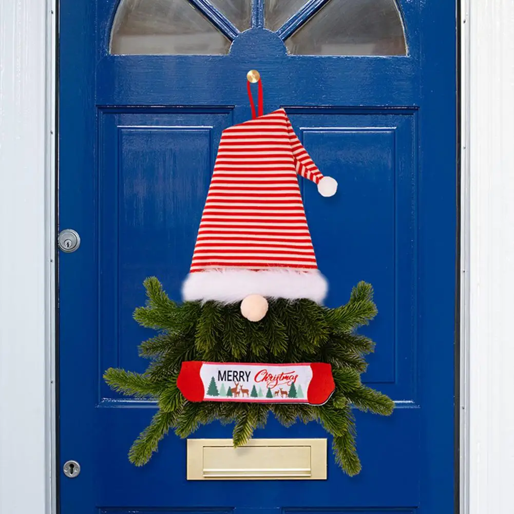 Door Hanging Pendant Xmas Party Accessories Festive Christmas Door Hanging Pine Needle Design Faceless Doll Party Decoration
Door Hanging Pendant Xmas Party Accessories Festive Christmas Door Hanging Pine Needle Design Faceless Doll Party Decoration
