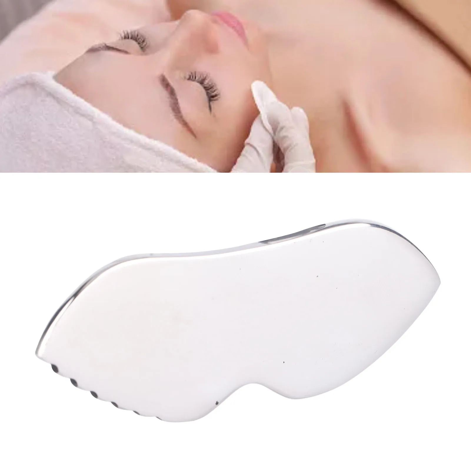 Gua Sha Tool Ergonomic Design Light Portable Comfortable Grip Gua Sha Massage Board Rustproof for Body Care
Gua Sha Tool Ergonomic Design Light Portable Comfortable Grip Gua Sha Massage Board Rustproof for Body Care