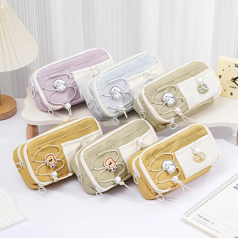 Super Cute Bread Pencil Case,Drawstring Pencil Bag for Middle School Boys and Girls,High-Volume Simple Stationery Pouch for Pe
Super Cute Bread Pencil Case,Drawstring Pencil Bag for Middle School Boys and Girls,High-Volume Simple Stationery Pouch for Pe