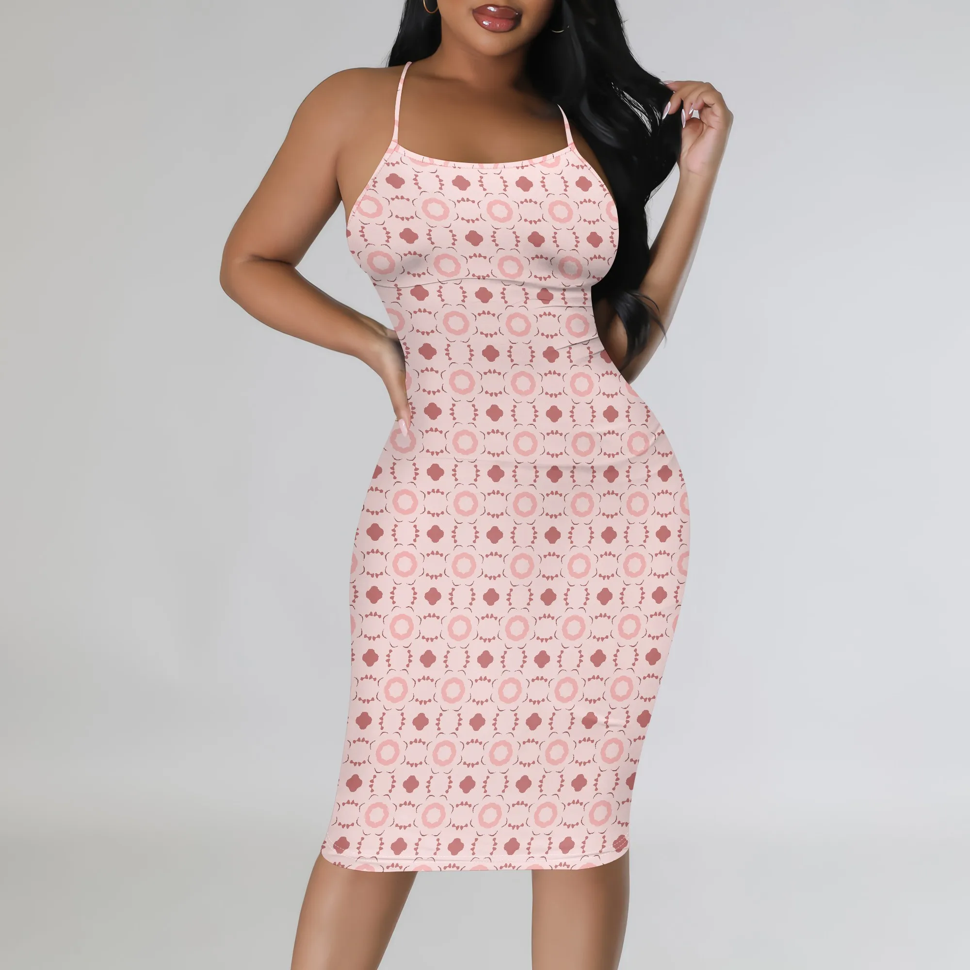 Women's Summer Boho Totem Print Bodycon Midi Dress Sexy Stretchy for Casual Festival Night Out Beach Party
Women's Summer Boho Totem Print Bodycon Midi Dress Sexy Stretchy for Casual Festival Night Out Beach Party