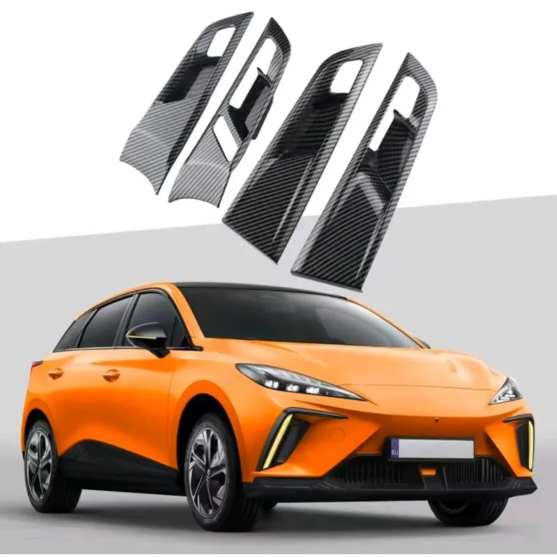 4Pcs Car Inner Door Handle Decorative Insert Bezel Frame Door Handle Bowl Cover Trim for MG4 EV Mulan 2022-2024
4Pcs Car Inner Door Handle Decorative Insert Bezel Frame Door Handle Bowl Cover Trim for MG4 EV Mulan 2022-2024