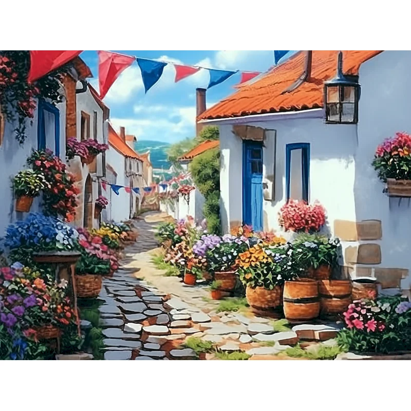 SDOYUNO 5D DIY Diamond Painting Cross Stitch Town Landscape Full Square Diamond Embroidery Mosaic Home Decor
SDOYUNO 5D DIY Diamond Painting Cross Stitch Town Landscape Full Square Diamond Embroidery Mosaic Home Decor