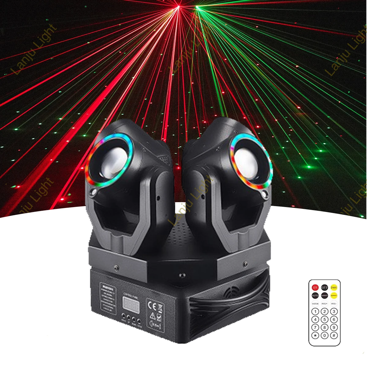 150W Led Four-Head RGBW Beam Moving Head Light DMX Remote Control Stage Party Laser Effect Lamp For Home Club Birthday Christmas
150W Led Four-Head RGBW Beam Moving Head Light DMX Remote Control Stage Party Laser Effect Lamp For Home Club Birthday Christmas