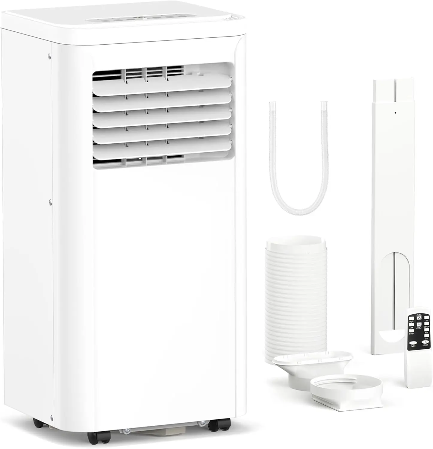 8000 BTU Portable Air Conditioners for Rooms up to 450 Sq.Ft, 4 Modes Portable AC Unit with Cool, Dry, Fan and Sleep Modes, Remo
8000 BTU Portable Air Conditioners for Rooms up to 450 Sq.Ft, 4 Modes Portable AC Unit with Cool, Dry, Fan and Sleep Modes, Remo