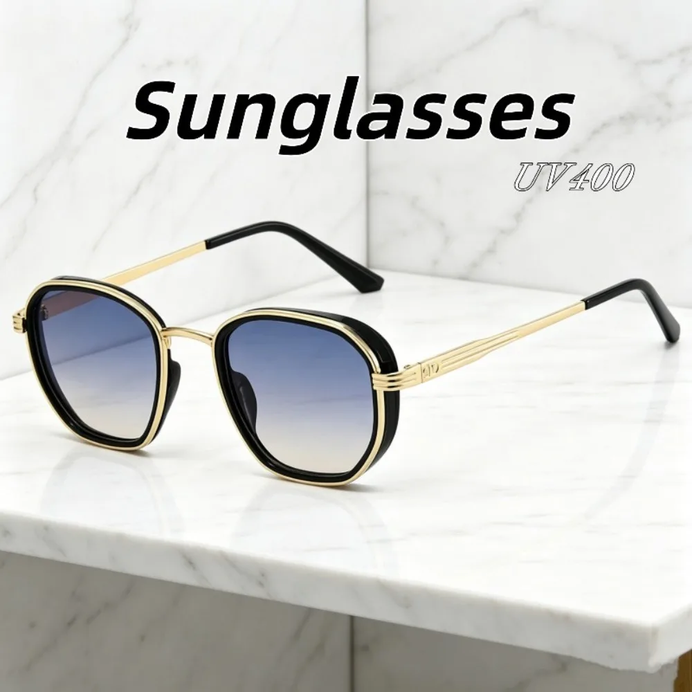 Unisex New Fashion Large Frame Polygonal UV400 HD Sunglasses Metal Square Frame Traveling Street Style Outdoor Sunshade Eyewear
Unisex New Fashion Large Frame Polygonal UV400 HD Sunglasses Metal Square Frame Traveling Street Style Outdoor Sunshade Eyewear