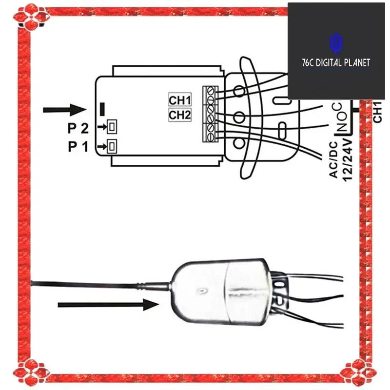 24-Hour Delivery 2CH Universal 433.92 Mhz Garage Door Remote Control Receiver 433Mhz Switch DC AC 12V 24V 2 Channels RF Relay Mo
24-Hour Delivery 2CH Universal 433.92 Mhz Garage Door Remote Control Receiver 433Mhz Switch DC AC 12V 24V 2 Channels RF Relay Mo