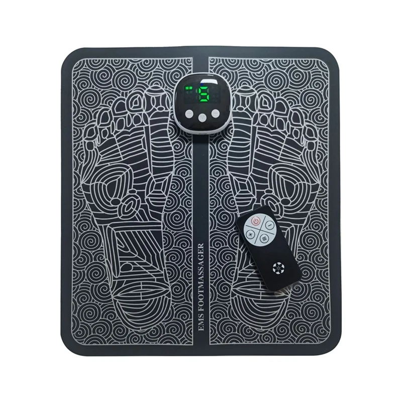 EMS Foot Stimulator Foot Massager Mat Black For Pain And Relief Massager For Feet And Improvement Of Muscle Performance
EMS Foot Stimulator Foot Massager Mat Black For Pain And Relief Massager For Feet And Improvement Of Muscle Performance