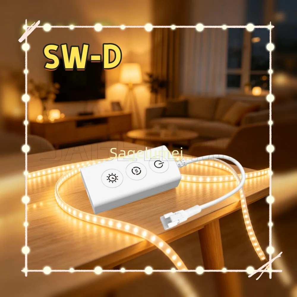 SW-D 3-Button RF White Light LED SPI Controller 5-24VDC Built-in 5 Kinds Light for WS2811 WS2812 WS2815 LED SPI Pixel Strip Lamp
SW-D 3-Button RF White Light LED SPI Controller 5-24VDC Built-in 5 Kinds Light for WS2811 WS2812 WS2815 LED SPI Pixel Strip Lamp