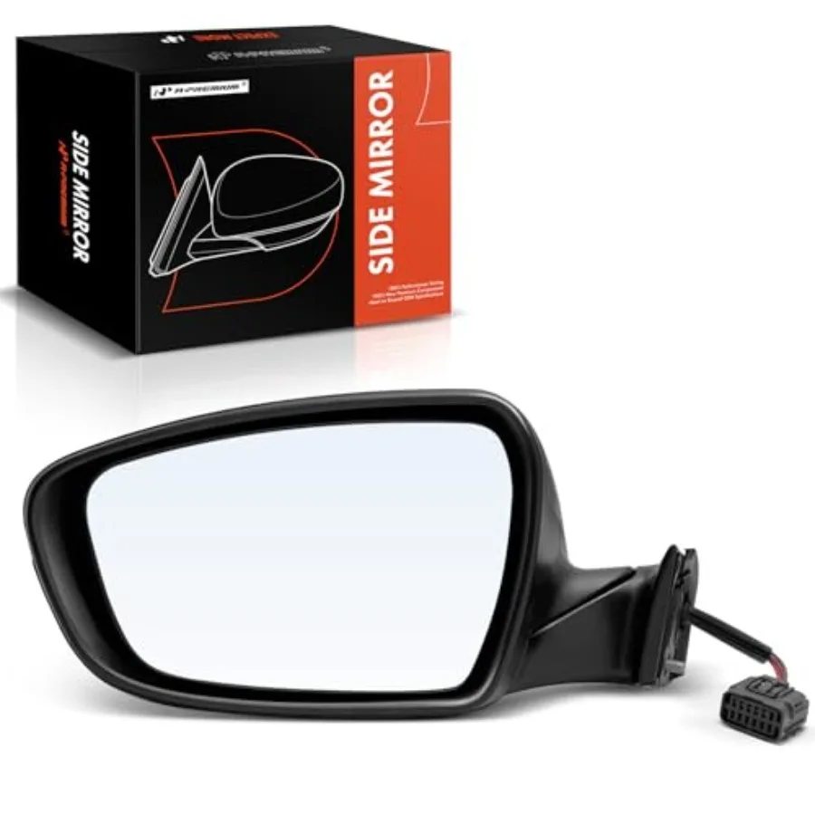 Driver Side Power Door Mirror - Compatible with Kia Forte 2017-2018 - Heated Manual Folding Black Outside Rear View Mirror - Re
Driver Side Power Door Mirror - Compatible with Kia Forte 2017-2018 - Heated Manual Folding Black Outside Rear View Mirror - Re