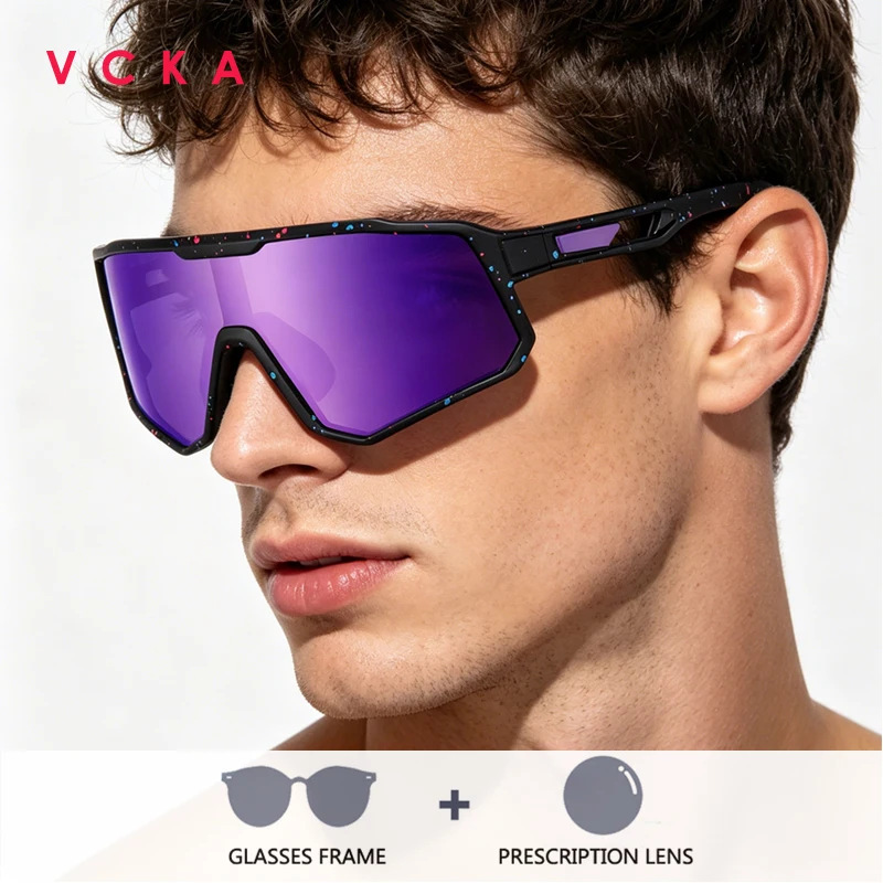VCKA TR90 Sports Men Women Myopia Hyperopia Sunglasses NEW Outdoor Riding Polarized Goggles Driving Prescription UV400 Glasses
VCKA TR90 Sports Men Women Myopia Hyperopia Sunglasses NEW Outdoor Riding Polarized Goggles Driving Prescription UV400 Glasses