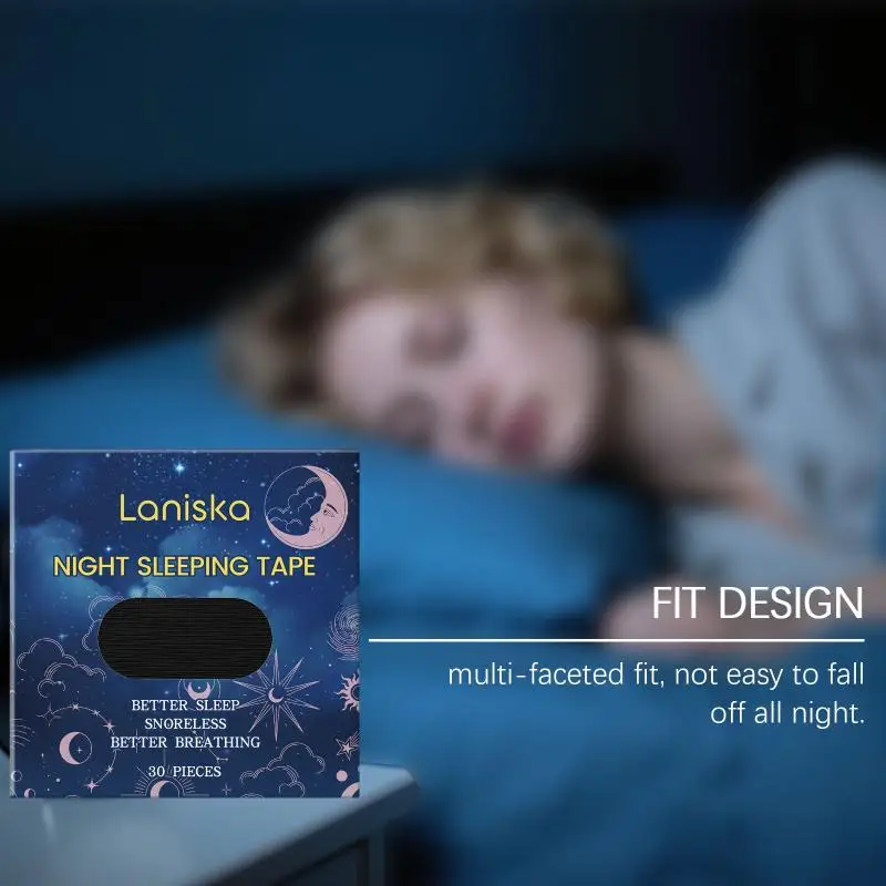 Comfort Fit Mouth Tape 30Pcs Anti Aid Nasal Breathing Strips for Better Night Sleep at Home
Comfort Fit Mouth Tape 30Pcs Anti Aid Nasal Breathing Strips for Better Night Sleep at Home