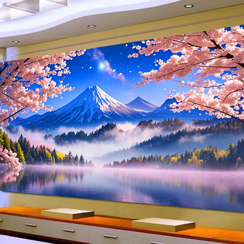 5D DIY Large Diamond Painting, Cross Stitch, Mountain Tree Landscape, Wall Art, Full Round Drill, Embroidery Home Decor
5D DIY Large Diamond Painting, Cross Stitch, Mountain Tree Landscape, Wall Art, Full Round Drill, Embroidery Home Decor