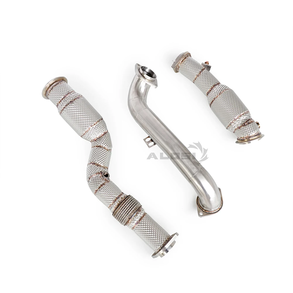 MIX Exclusive Customization For BMW M2 M2C G87 3.0T 2021-20240 High performance stainless downpipe exhaust with heat shield
MIX Exclusive Customization For BMW M2 M2C G87 3.0T 2021-20240 High performance stainless downpipe exhaust with heat shield