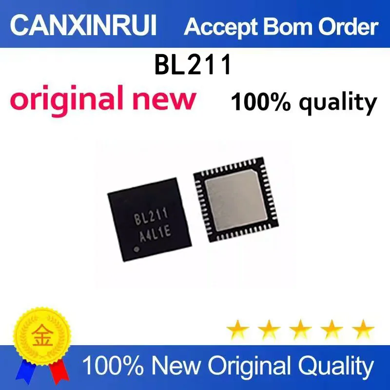 (5-100 pieces)Brand new original BL211 BL511 QFN48 spot chip IC
(5-100 pieces)Brand new original BL211 BL511 QFN48 spot chip IC