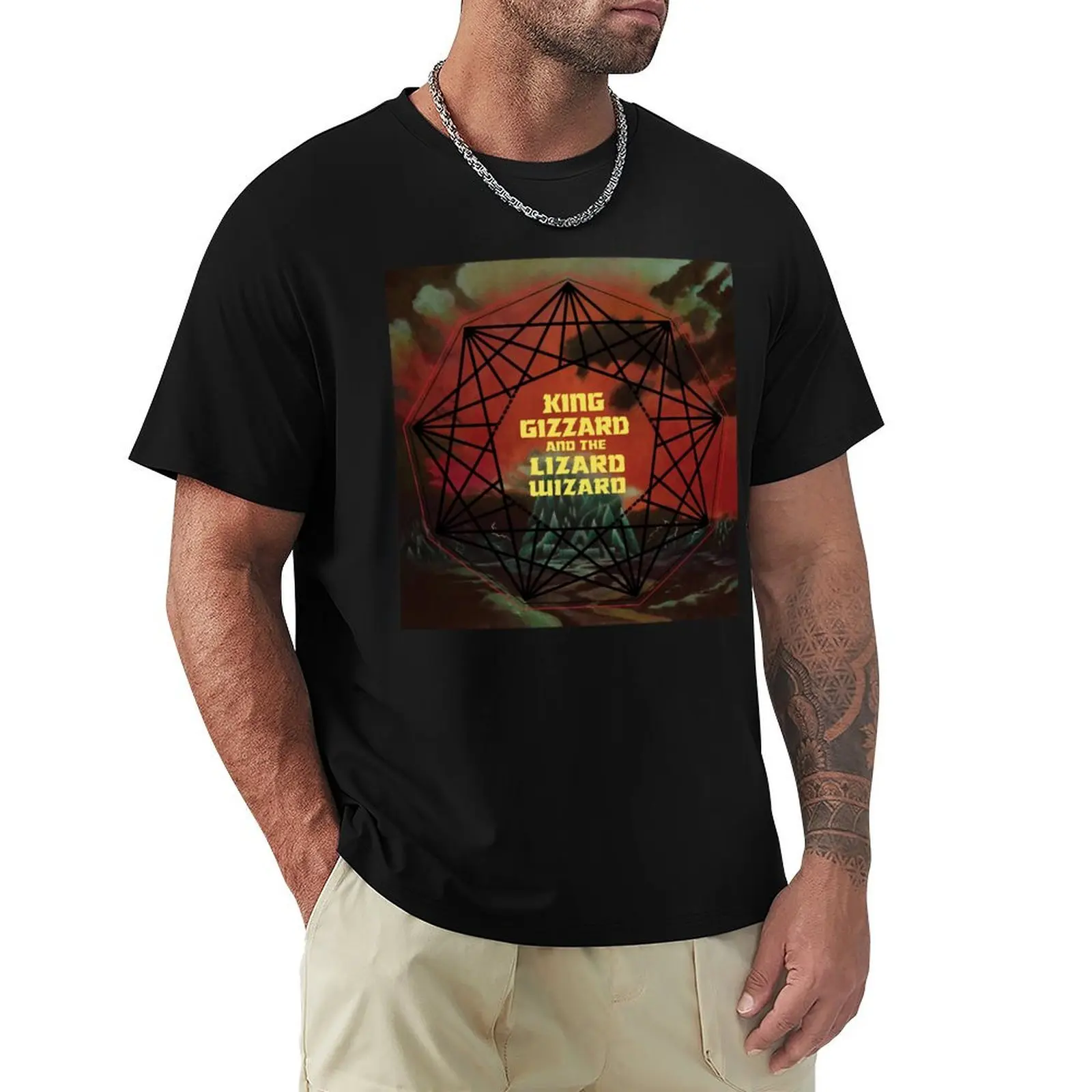 King Gizzard And The Lizard Wizard T-Shirt plain anime figures vintage men t shirts
King Gizzard And The Lizard Wizard T-Shirt plain anime figures vintage men t shirts