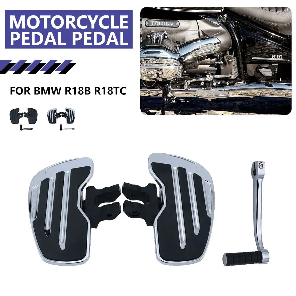 Motorcycle Front Footrest Foot Rests Driver CNC Aluminum Wide Pedal Footpegs For BMW R18B R18 B R18TC 2020 2021 2022 2023
Motorcycle Front Footrest Foot Rests Driver CNC Aluminum Wide Pedal Footpegs For BMW R18B R18 B R18TC 2020 2021 2022 2023