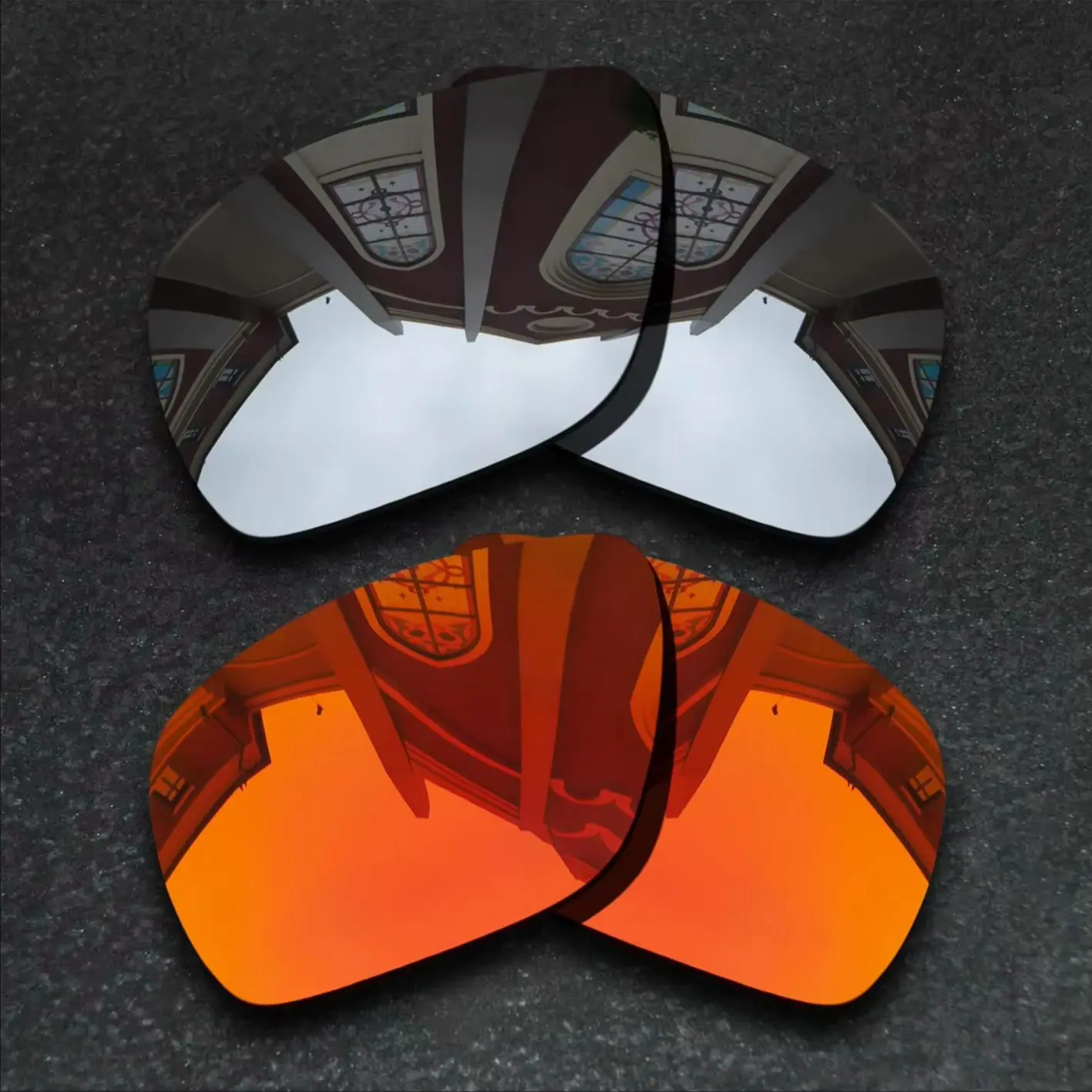 Хромированные титановые и красные оранжевые солнцезащитные очки, поляризационные сменные линзы для Oakley Dispatch 1. 
Хромированные титановые и красные оранжевые солнцезащитные очки, поляризационные сменные линзы для Oakley Dispatch 1.