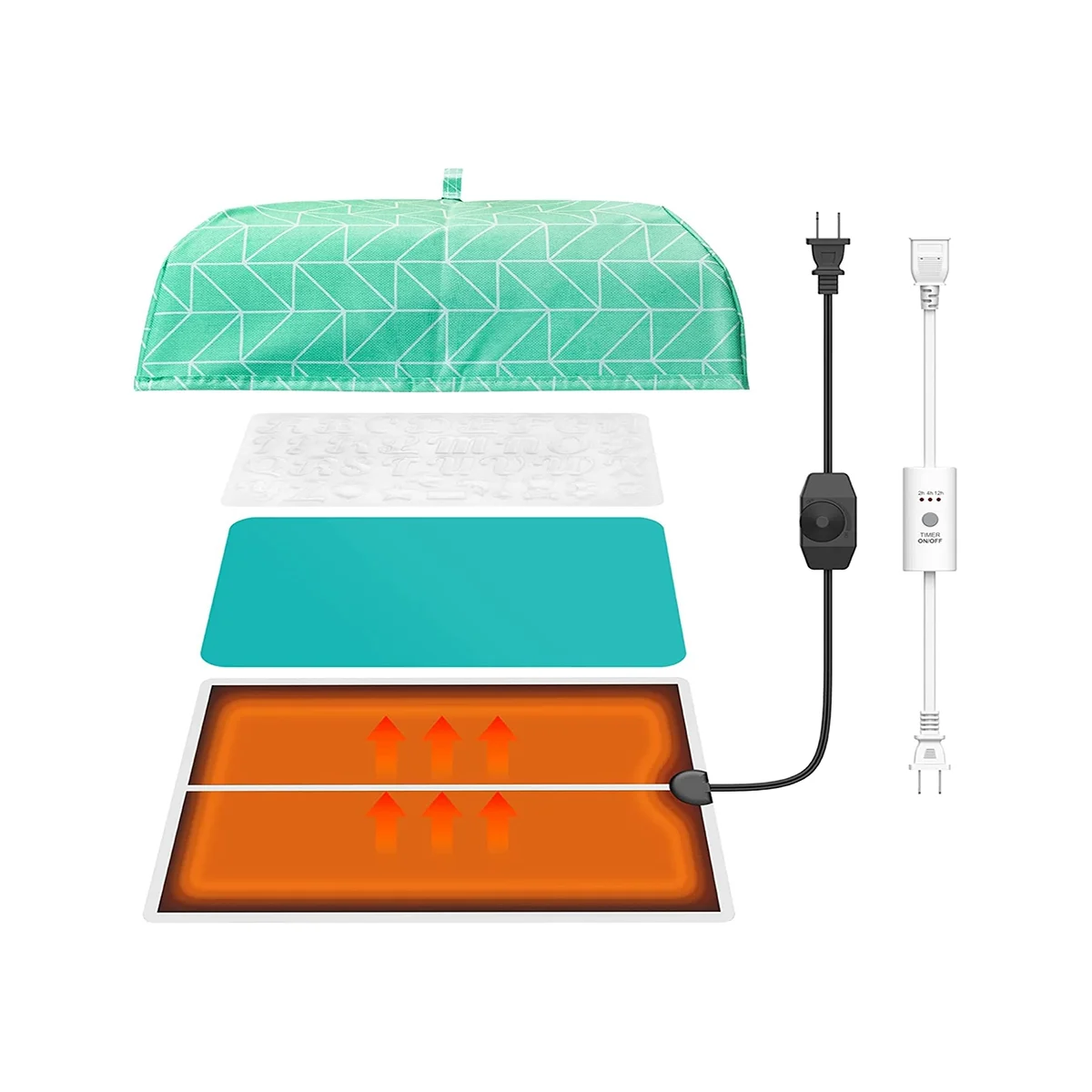 Resin Heating Mat, Resin Molds Heating Pad, Resin Curing Machine, Epoxy Resin Dryer for Epoxy Molds US Plug
Resin Heating Mat, Resin Molds Heating Pad, Resin Curing Machine, Epoxy Resin Dryer for Epoxy Molds US Plug