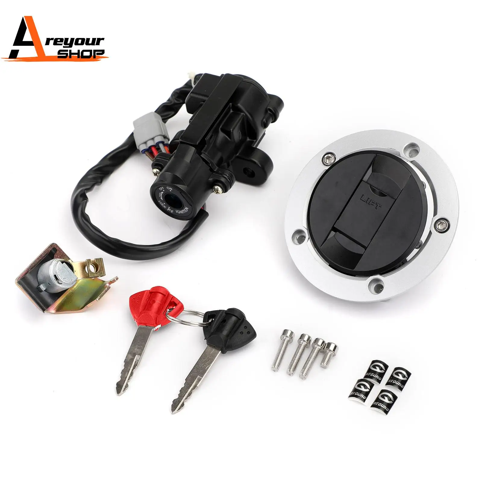 Ignition Switch Fuel Gas Cap Seat Lock Key for Suzuki DL650 DL1000 V-Strom 2012 2013 2014 2015 2016
Ignition Switch Fuel Gas Cap Seat Lock Key for Suzuki DL650 DL1000 V-Strom 2012 2013 2014 2015 2016
