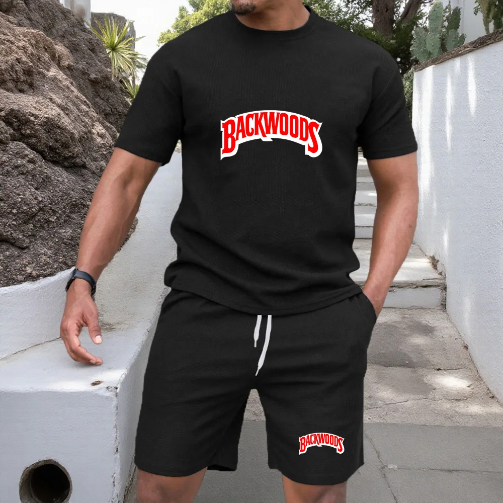 Men's T-shirts Shorts 2-piece Suit Summer Fashion Minimalist Mens Streetwear Y2K Adult Tracksuits Short Sleeve Tshirt Sports Set
Men's T-shirts Shorts 2-piece Suit Summer Fashion Minimalist Mens Streetwear Y2K Adult Tracksuits Short Sleeve Tshirt Sports Set