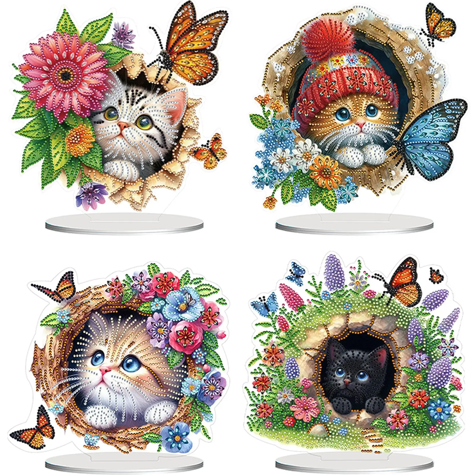 2D/Flat DIY Diamond Painting Tabletop Ornaments Kit Double-Sided Diamond Painting Desktop Ornaments Kit Bedroom Table Decoration
2D/Flat DIY Diamond Painting Tabletop Ornaments Kit Double-Sided Diamond Painting Desktop Ornaments Kit Bedroom Table Decoration