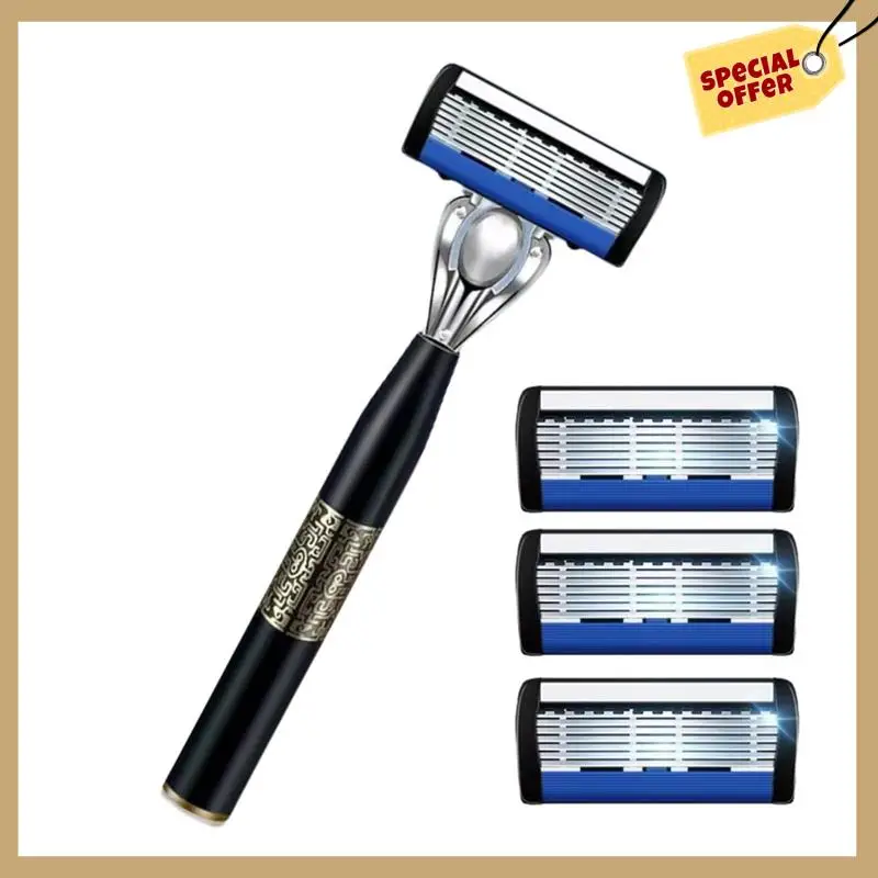 Classy-36PCS 7-Blade Razors For Men Razors Handle & Razors Blade Refills Dual Lubrication And Precision Trimmer
Classy-36PCS 7-Blade Razors For Men Razors Handle & Razors Blade Refills Dual Lubrication And Precision Trimmer