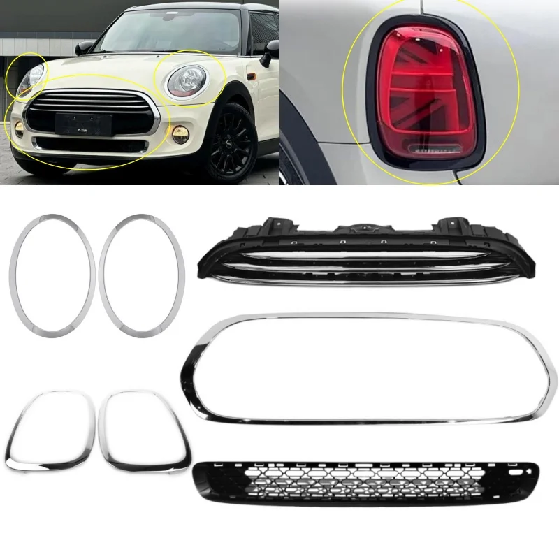 Upper/Lower Vent Grill Trim Accessories For Mini Cooper F55 F56 F57 2014-2021 Car Body Styling Moulding Trim
Upper/Lower Vent Grill Trim Accessories For Mini Cooper F55 F56 F57 2014-2021 Car Body Styling Moulding Trim