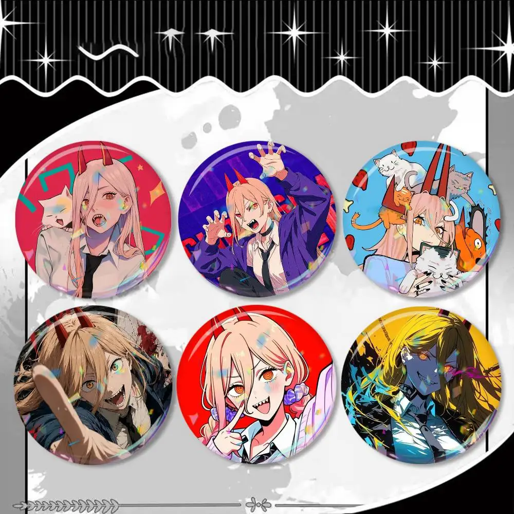 Power Anime Laser Badge Applicable For Backpack Clothes Hats Decor Creative Accessories
Power Anime Laser Badge Applicable For Backpack Clothes Hats Decor Creative Accessories