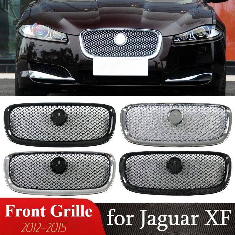 Upgraded Front Bumper Grille for 2012-2015 Jaguar XF Upper Grill Racing Grills Lower Insert Sport Mesh Replacement Car Styling
Upgraded Front Bumper Grille for 2012-2015 Jaguar XF Upper Grill Racing Grills Lower Insert Sport Mesh Replacement Car Styling
