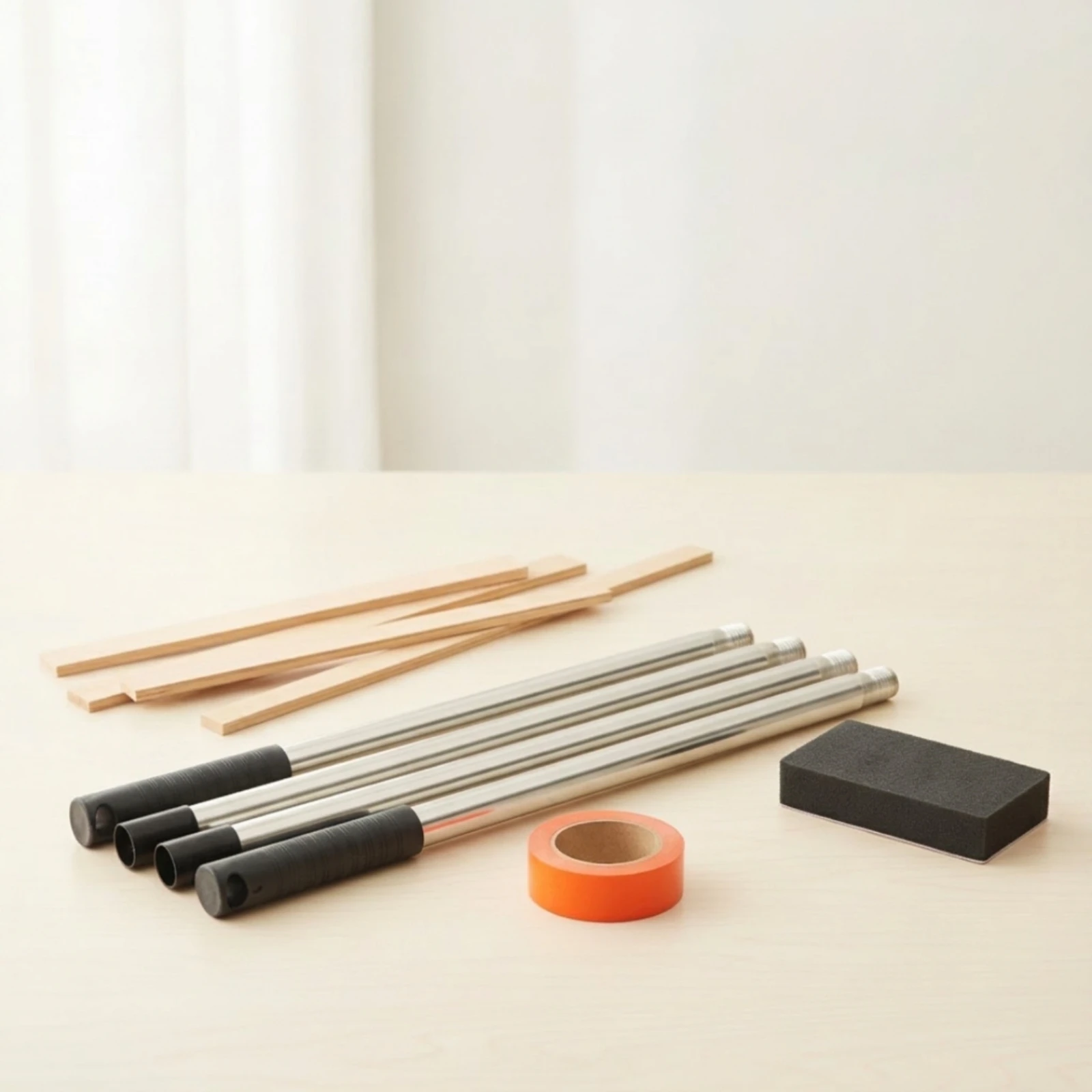 Sanding Extension Rod Extendable Sander Pole with Grip Sanding Head Long-Reach Easy to Install for Drywallers, Ceiling Finishing
Sanding Extension Rod Extendable Sander Pole with Grip Sanding Head Long-Reach Easy to Install for Drywallers, Ceiling Finishing
