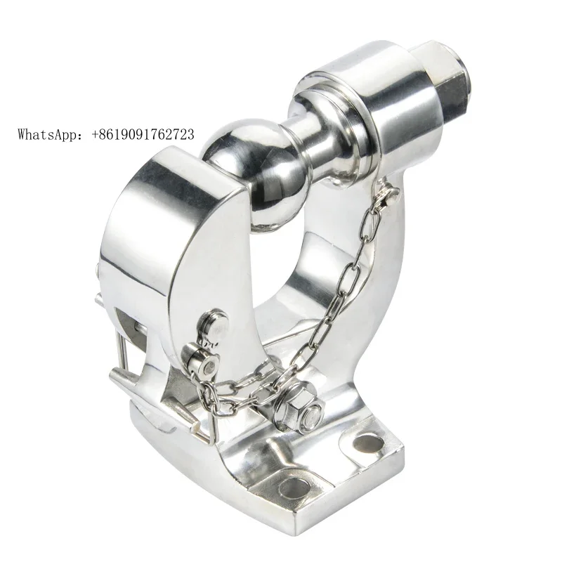 ZAIQU 8Ton Stainless Steel Trailer Hook and 85x45mm Install Hole Pintle Tow Hook Parts High Quality Trailer Hitch Ball Accessor
ZAIQU 8Ton Stainless Steel Trailer Hook and 85x45mm Install Hole Pintle Tow Hook Parts High Quality Trailer Hitch Ball Accessor