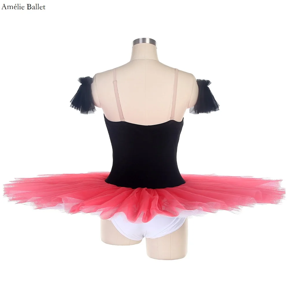 BLL096 Girls & Women Black Top Bodice Pre-professional Ballet Costumes Stage Performance Dance Dresses with Stiff Tutu Skirt
BLL096 Girls & Women Black Top Bodice Pre-professional Ballet Costumes Stage Performance Dance Dresses with Stiff Tutu Skirt