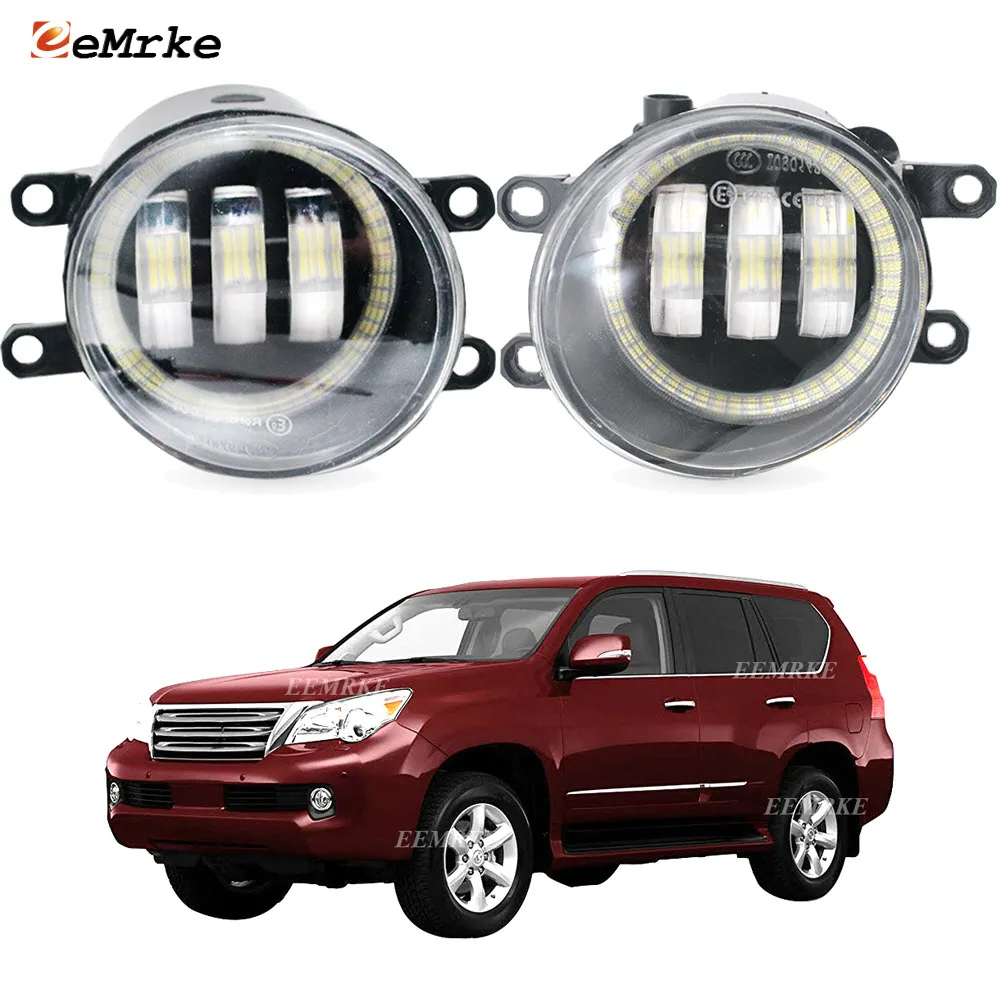 Светодиодный Противотуманные фары PTF для Lexus GX400 GRJ150, GX460 URJ150 2010 2011 2012 2013 с линзой Angel Eye DRL кольцевая дневная ходовая лампа
Светодиодный Противотуманные фары PTF для Lexus GX400 GRJ150, GX460 URJ150 2010 2011 2012 2013 с линзой Angel Eye DRL кольцевая дневная ходовая лампа